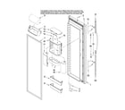 Amana AC2228HEKW13 refrigerator door parts diagram