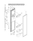 Freezer door parts