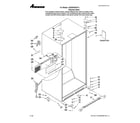 Amana AS2626GEKS14 cabinet parts diagram