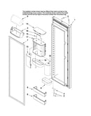 Refrigerator door parts