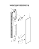 Freezer door parts