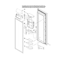 Jenn-Air JS2628HEKB13 refrigerator door parts diagram