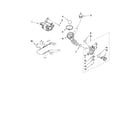 Maytag MHWZ600WR00 pump and motor parts diagram