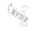 Maytag MHWZ600WR00 tub and basket parts diagram