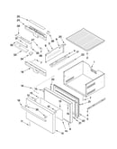 Upper drawer parts