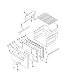 Lower drawer parts