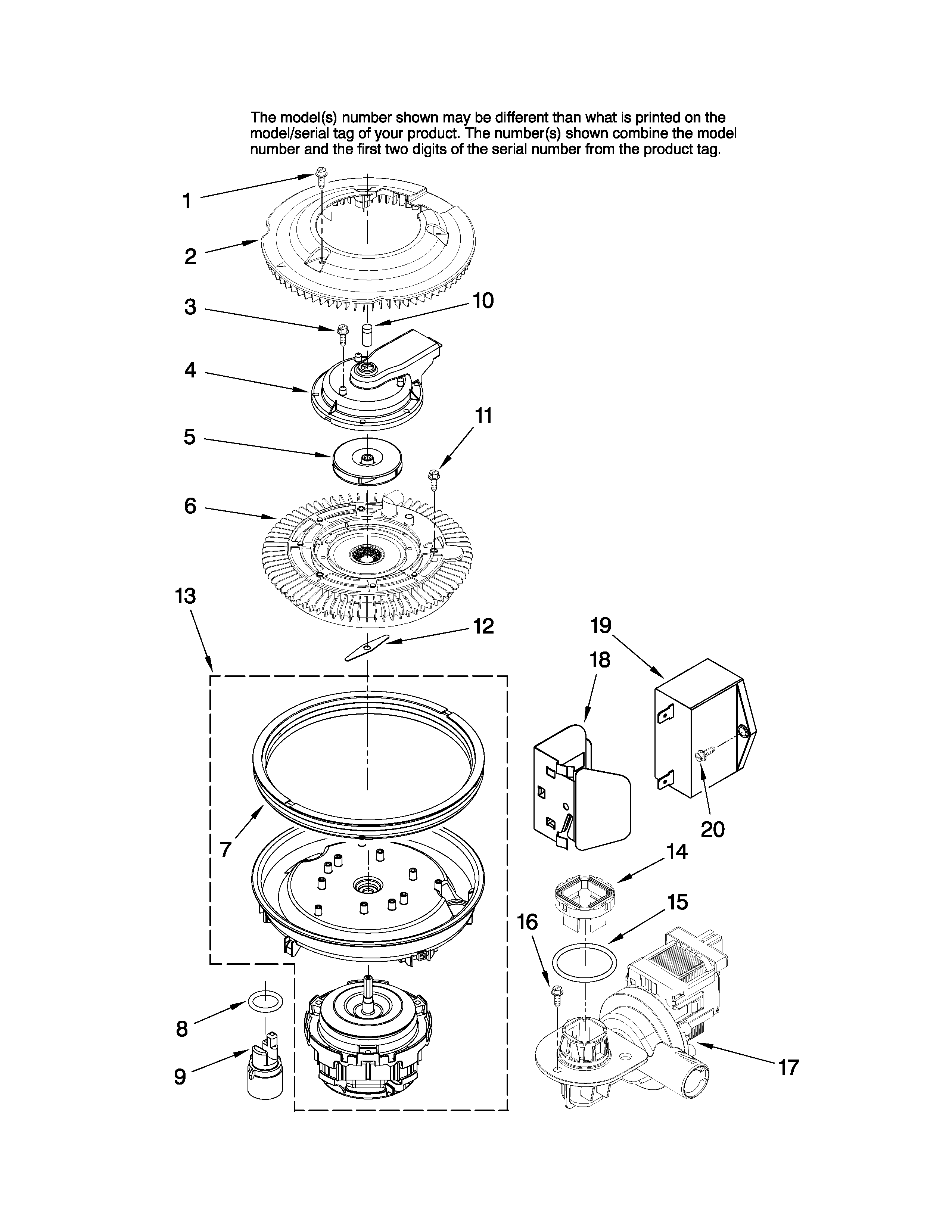 PUMP AND MOTOR PARTS