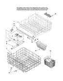 Upper and lower rack parts