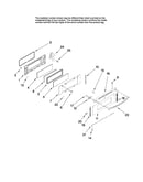 Upper door parts
