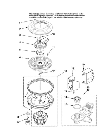 Pump and motor parts