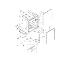 Maytag MDB8859AWS0 tub and frame parts diagram