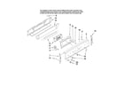 Maytag MER5765RCS1 control panel parts diagram