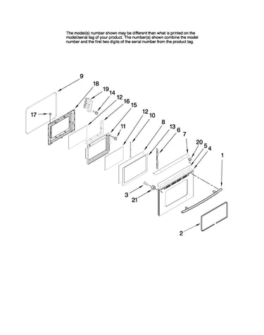 Lower door parts