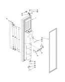 Freezer door parts