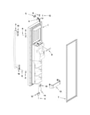 Freezer door parts