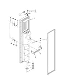 Freezer door parts
