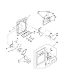 Dispenser front parts