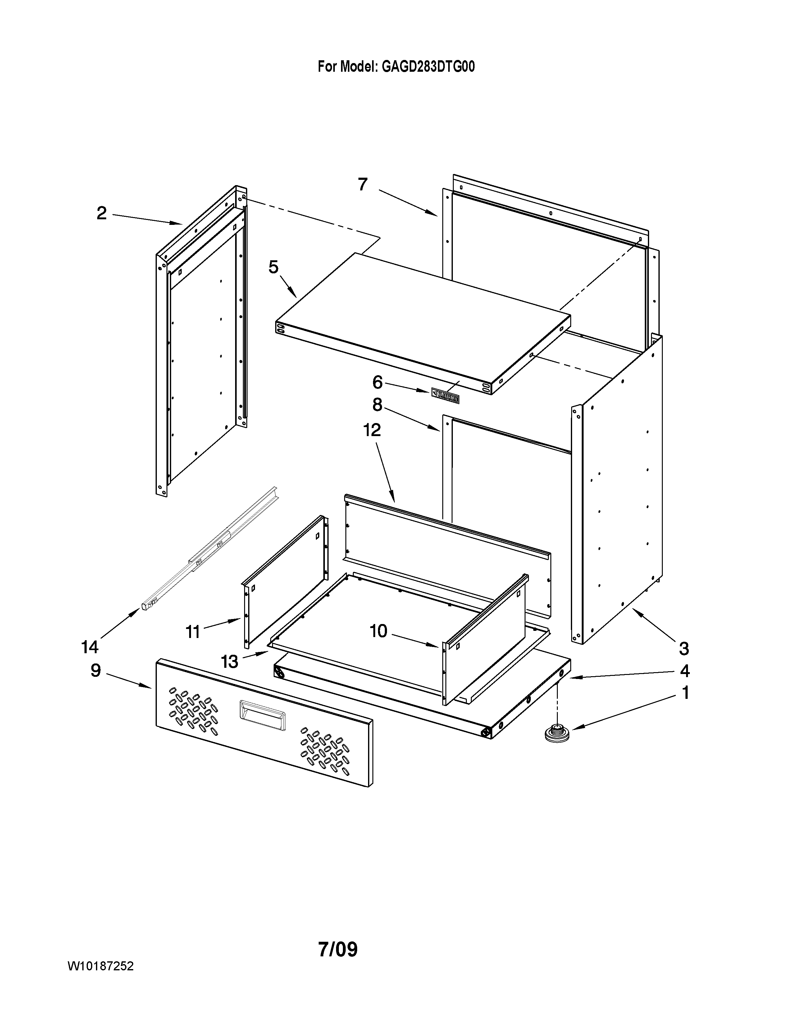 3 - DRAWER GEARBOX PARTS