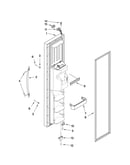 Freezer door parts