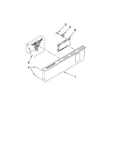 Control panel parts