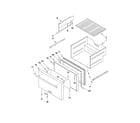 KitchenAid KDDC24RVS00 lower drawer parts diagram