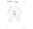 KitchenAid KDDO24RVX00 cabinet parts diagram