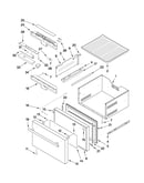 Upper drawer parts