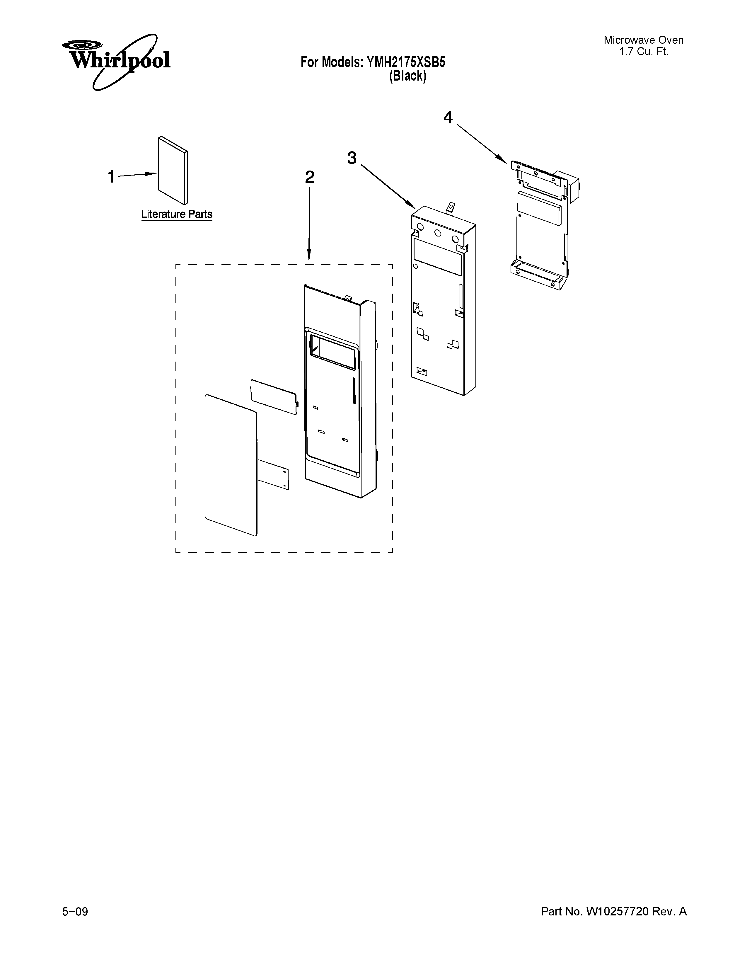 Control panel parts