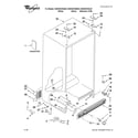 Whirlpool ED5DHEXWQ00 cabinet parts diagram