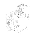Whirlpool ED5DHEXWQ00 icemaker parts diagram