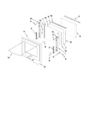 Oven door parts
