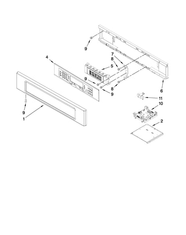 Control panel parts