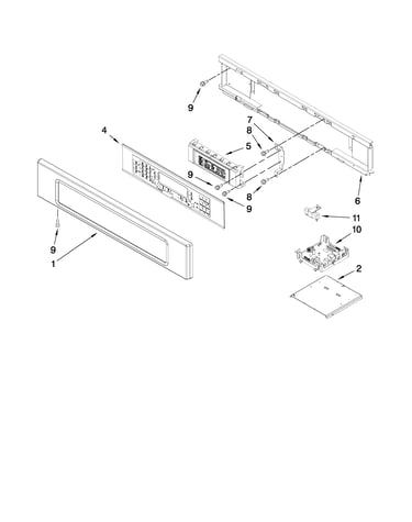 Control panel parts