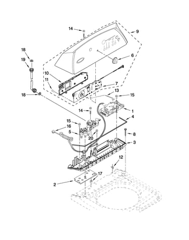 Control panel parts