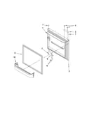 Freezer door parts