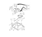 Crosley CAWSS16445WQ0 machine base parts diagram