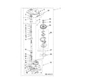 Crosley CAWSS16445WQ0 gearcase parts diagram