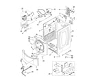 Whirlpool YWED9450WL1 cabinet parts diagram