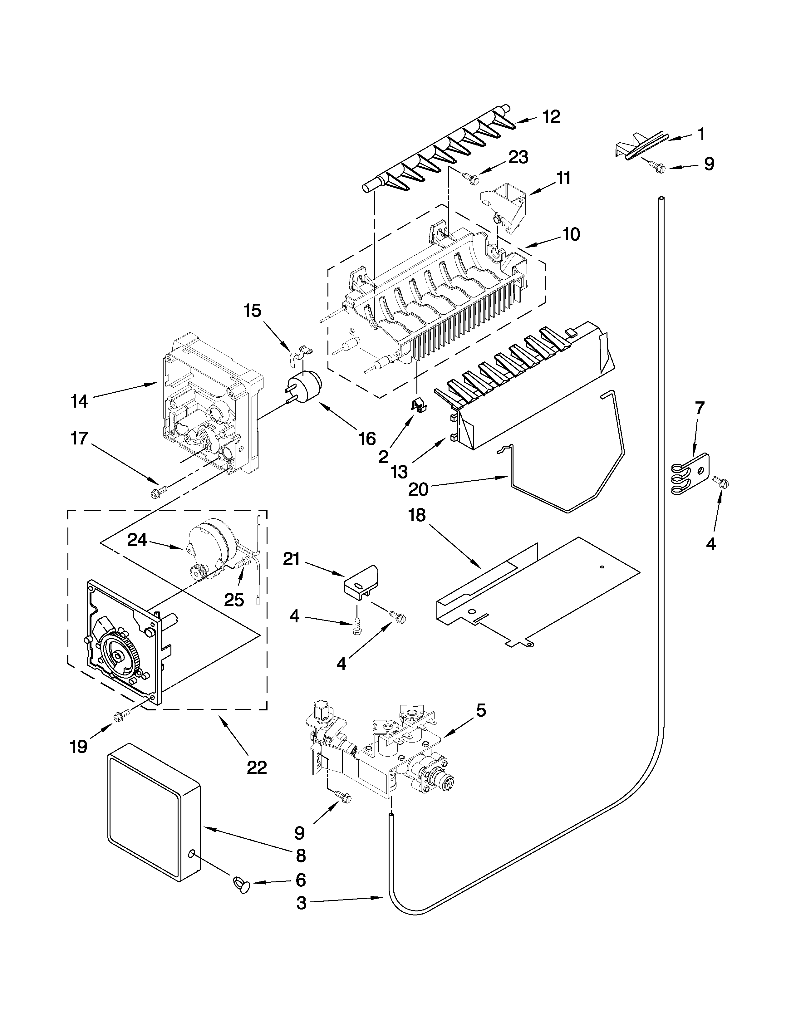 Icemaker parts