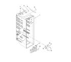 Crosley CS25CFXTQ01 refrigerator liner parts diagram