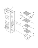 Freezer liner parts
