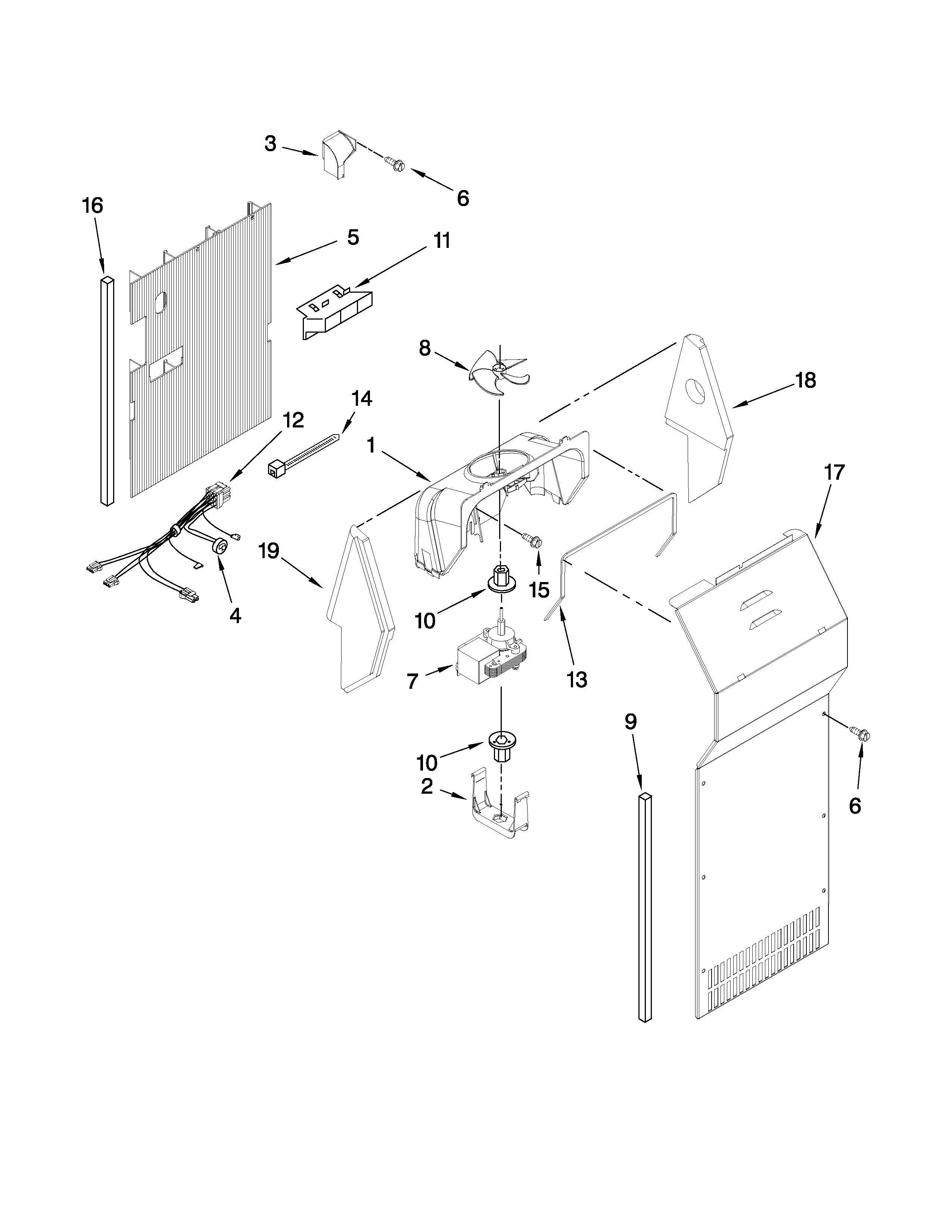 Air flow parts