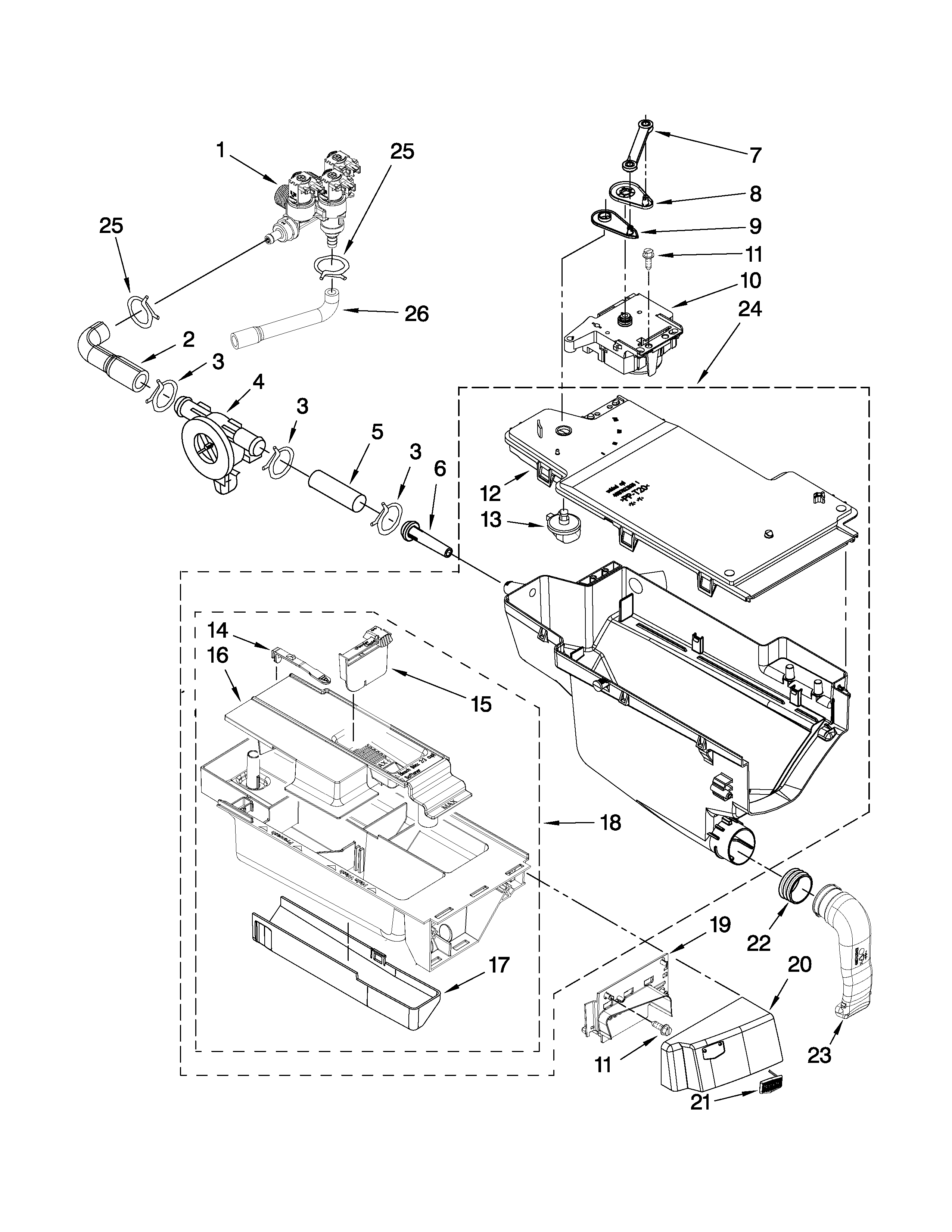 Dispenser parts