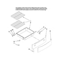 Drawer and rack parts