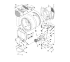 Amana NGD7500VW0 bulkhead parts diagram