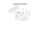 Maytag MER5875RCS1 control panel parts diagram