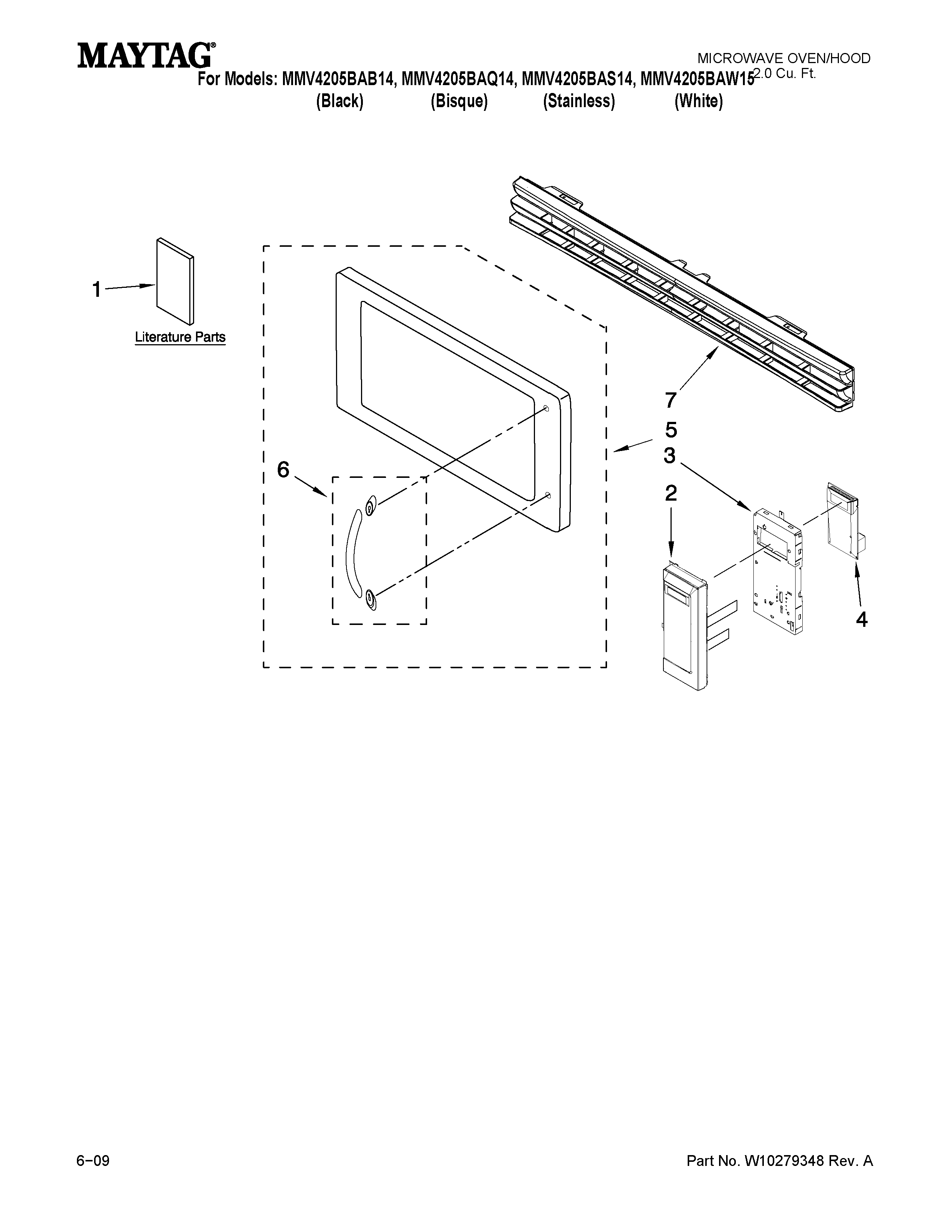 CONTROL PANEL PARTS