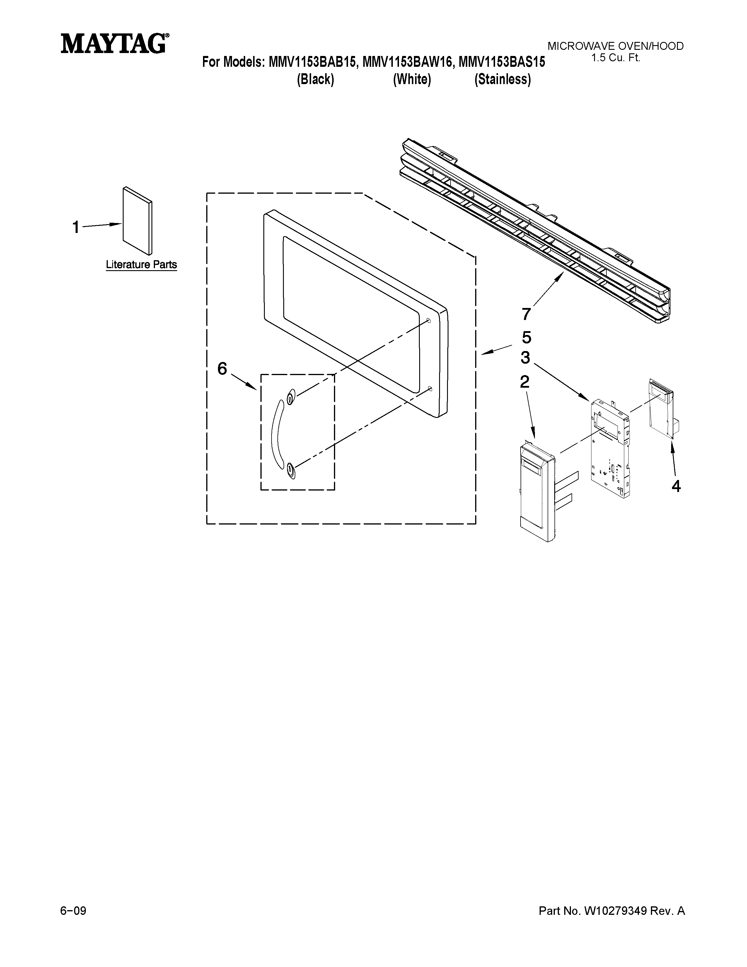Control panel parts