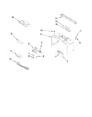 Cabinet and air flow parts