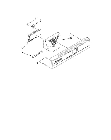 Control panel parts
